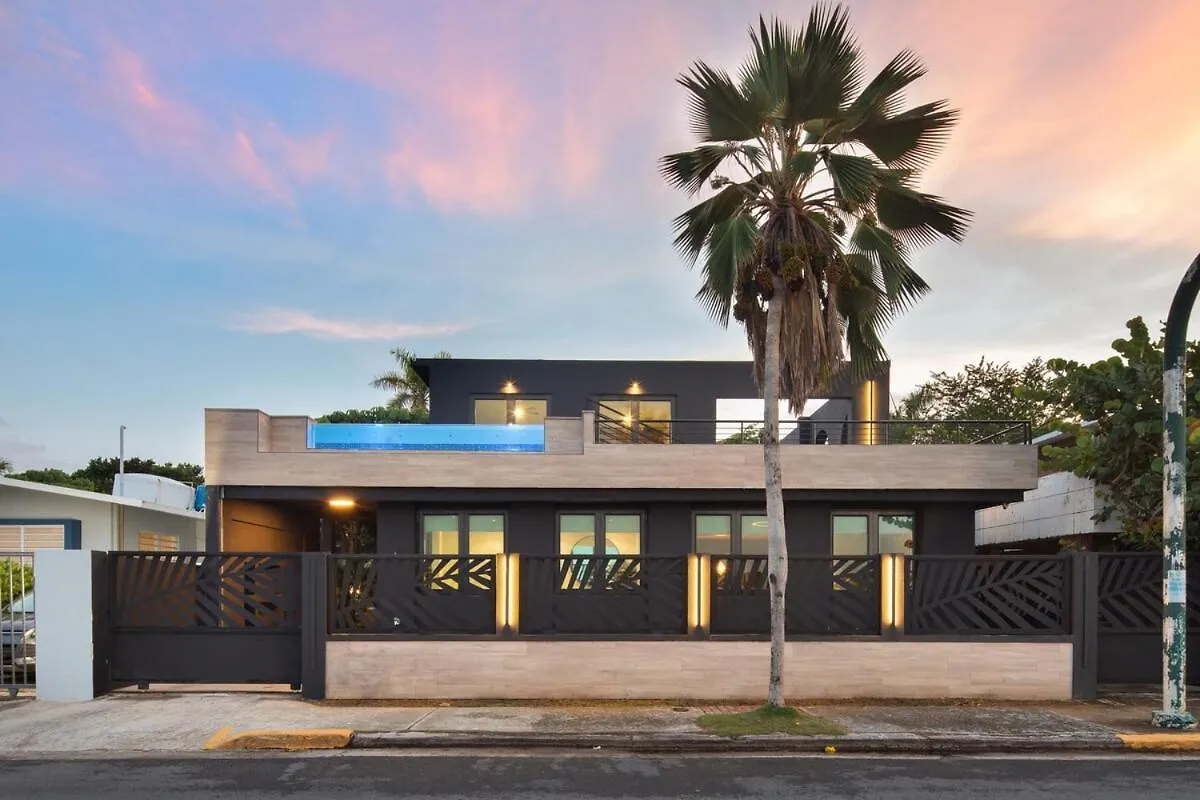 Casa Lux Oceanfront Villa Pool and Car Add Ons San Juan Feriehus